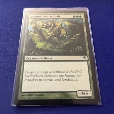 MTG Leatherback Baloth Worldwake 107/145 Regular Uncommon - Image 1 of 2