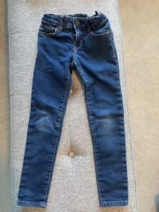 Gap Kids Little Girl Super Skinny Adjustable Waist Jeans Size 6 - Picture 1 of 5