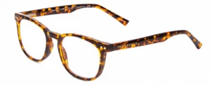Prive Revaux Show Off Womens Round Reading Glasses in Toffee Brown Tortoise 48mm