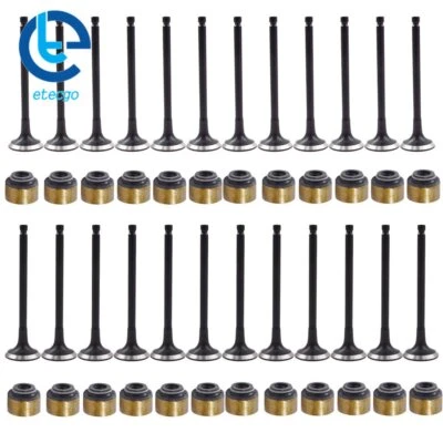 Kit de válvulas de escape de admisión del motor para Hyundai Kia 2.5L 2.7L 2221137201 2221237200 Foto 1 de 4