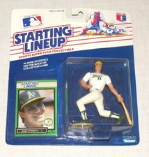 Starting Lineup Kenner 1989 Collector Card & Figure: unopened pack: Jose Canseco