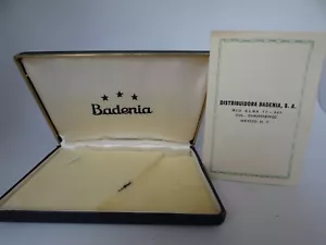 Caja de reloj Badenia vintage década de 1960 - Imagen 1 de 6