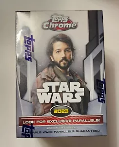 2023 Topps Chrome Star Wars Blaster/Value Box Factory Sealed 2 Parallels NOS - Bild 1 von 4