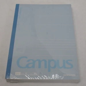 Kokuyo Campus Notebooks 5 Pack 35 Lines 40 Sheets Dot B5 8mm Blue & White - Picture 1 of 8