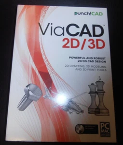 Encore PUNCH! ViaCAD 2D/3D v10 Traditional Disc Sealed - Picture 1 of 1