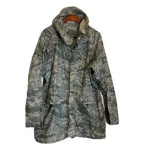 Militär Jacke Herren Medium grün Tigerstreifen Digital Camo Parka Kapuze Regenanzug - Bild 1 von 12