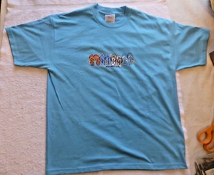 Sandali XL YouthNWOT con 8 T-Shirt Turistica Isole Hawaii Principali 50/50 Cotone/Poliestere - Foto 1 di 12