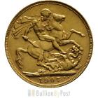 1907 Gold Sovereign - King Edward VII - P