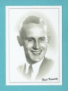 FOOTBALL - J F  SPORTING - FOOTBALLERS 1919-1939 2ND NO. 19  -  FRED  KENNEDY