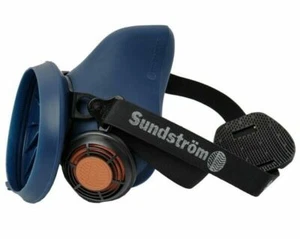 SUNDSTROM SR100 HALF FACE SILICON RESPIRATOR. M/L SIZE. FREE DELIVERY. - Picture 1 of 1