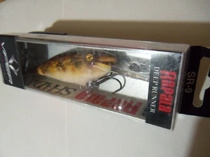 1 Rapala Deep Shad Rap Lure SR9 VIPER Custom Glowby GLOW NIP - Picture 1 of 7