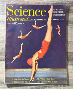 M Vintage 1949 Science Illustrated Magazine Feature on Television TV Cost & - Picture 1 of 5
