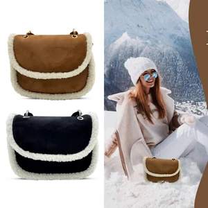 Erin einfache Borg und Wildleder Tasche - Bild 1 von 24
