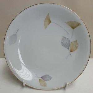 Vintage Winterling Bavaria Grey and Gold Leaf Pattern Side Plate c1955 W Germany - Picture 1 of 4