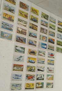 Vintage Retro full set tea trading Cards 1966 Brooke Bond Transport through ages - Picture 1 of 14