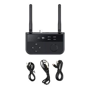 1pcs Bluetooth 5.3 Transmitter Receiver Fit 3.5mm TV Home Stereo Audio Adapter - Picture 1 of 18