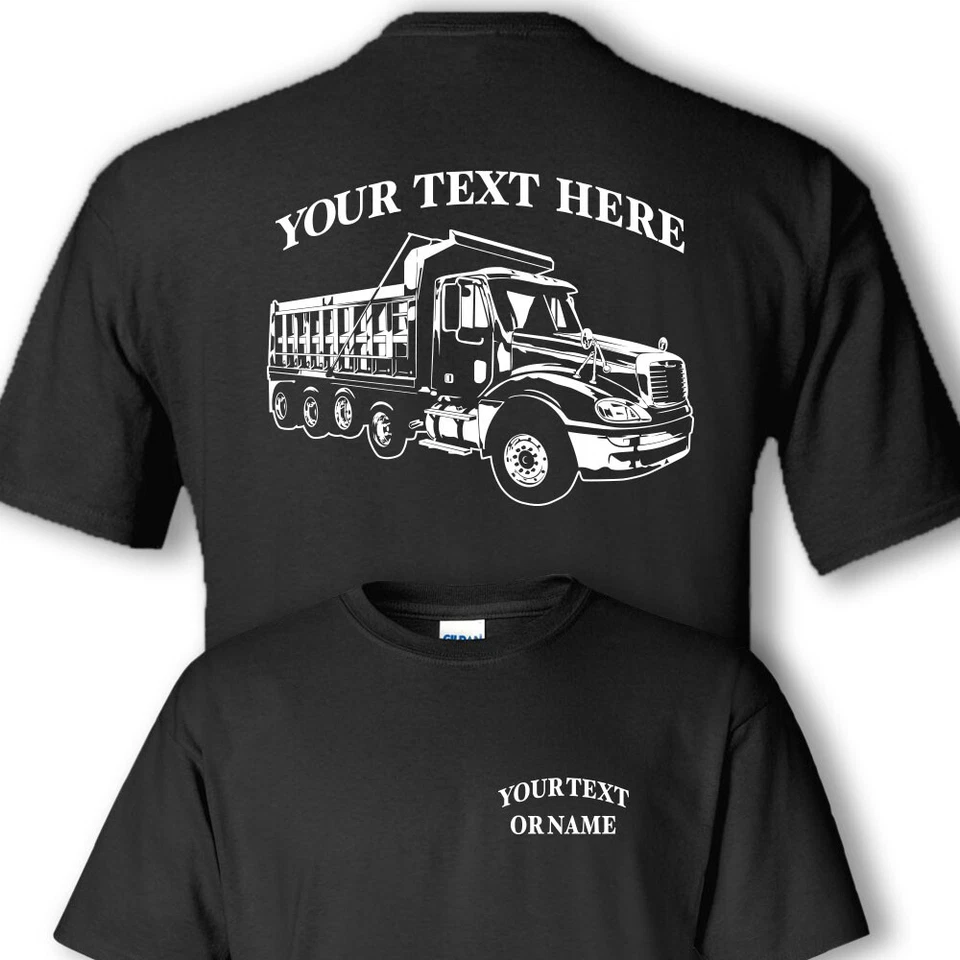 FREIGHTLINER COLUMBIA Semi Truck Wheeler Personalized Custom Cotton T-shirt Foto 1 de 1