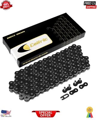 Cadena de transmisión negra para Honda CR125R CR250R Cr450R CR480R CR500R 1978-2007 Foto 1 de 4