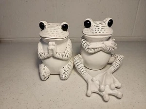 Yoga Frogs 5.5" Resin Shelf Sitters - Picture 1 of 4