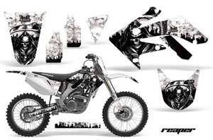 Dirtbike Graphic Decals Stickers For Honda CRF250R 2004-2009 REAPER W - Picture 1 of 3