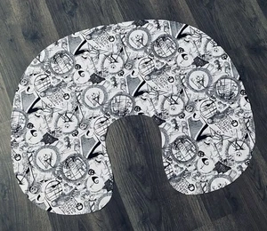 Halloween Jack Nursing Pillow Cover New Handmade Gothic Style - Picture 1 of 2