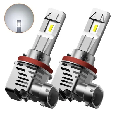Combo farol de LED H7 + alto H11 lâmpadas de feixe baixo 2 conjuntos 6500K super branco - Imagem 1 de 4