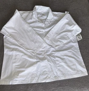 5XL-Wonder Wink Unisex Lab Coat White J-113 - Picture 1 of 5