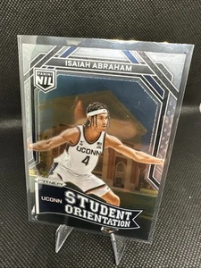 2024-25 Panini UCONN Isaiah Abraham #SO-2 Student Orientation - Picture 1 of 2