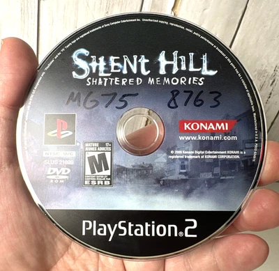 Silent Hill Shattered Memories PS2 Sony PlayStation 2 2010 solo disco PROBADO Foto 1 de 3