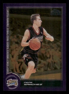 2000-01 Topps Chrome #197 Pepe Sanchez RC /1999 - Image 1 of 2