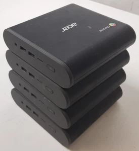 4 Lot Acer Chromebox CXI3 D18Q1 Intel Celeron 3867U @ 1.80GHz 4GB RAM 32GB SSD - Picture 1 of 11