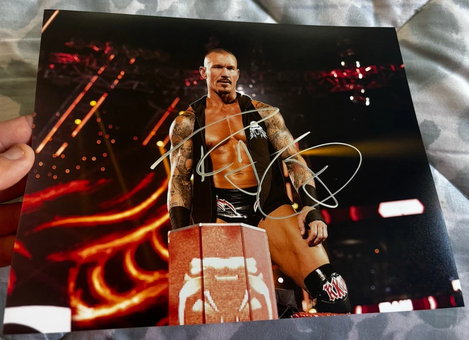 Foto firmada por Randy Orton 8x10 WWE Viper Foto 1 de 1