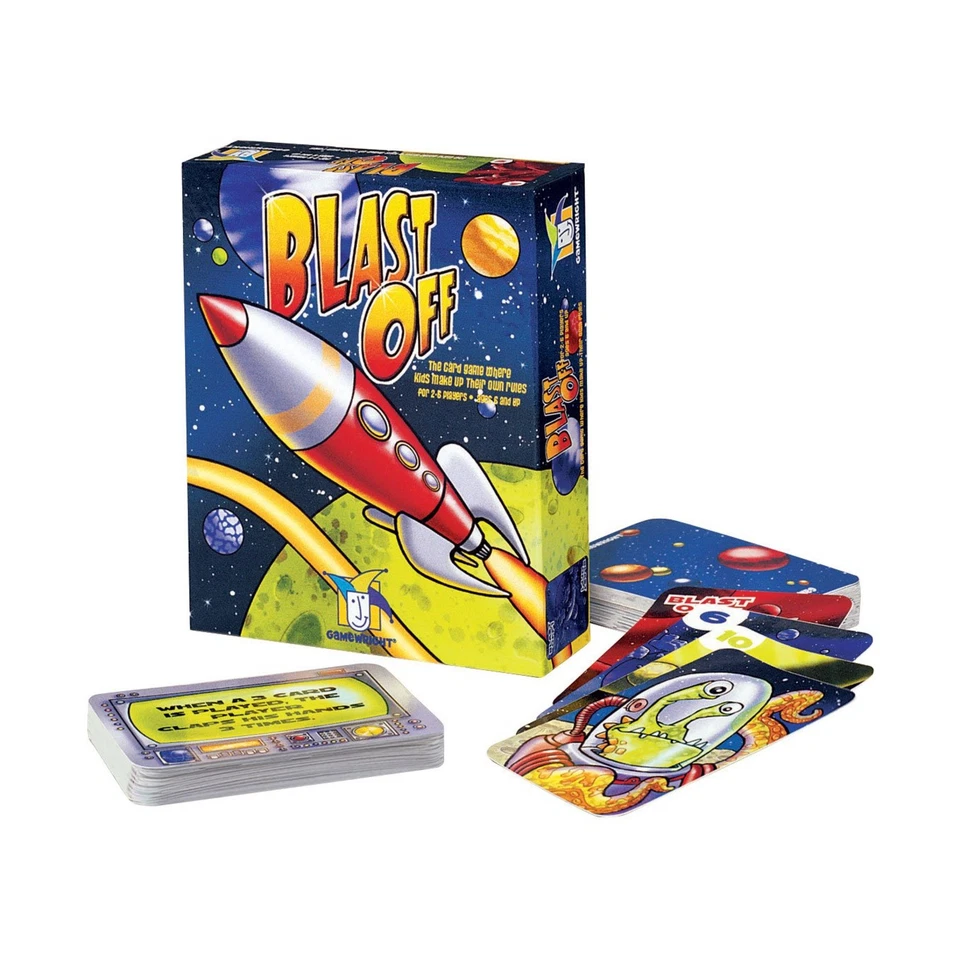 Juego de cartas Gamewright Blast Off Box en muy buen estado/excelente Foto 1 de 1