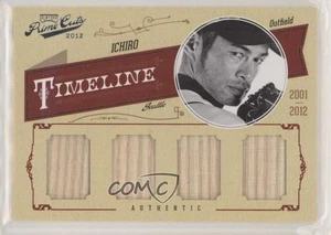 Playoff Prime Cuts 2012 línea de tiempo materiales cuádruples/25 Ichiro Suzuki Ichiro #23 patio - Imagen 1 de 3