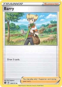 Barry #130/172 SWSH09: Brilliant Stars casi nuevo entrenador partidario Pokémon - Imagen 1 de 1