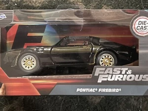 Fast & Furious Tego's Black 1977 Pontiac Firebird Diecast Jada 1:32 - Bild 1 von 4