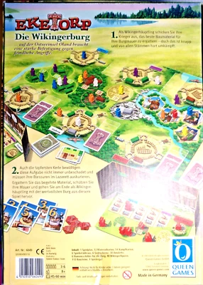 Eketorp - Die Wikingerburg, Brettspiel, Queen Games + Gratis- Spiel optional - Bild 1 von 4