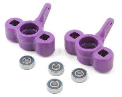 RPM Steering Knuckles w/Oversize Ball Bearings (Purple) (2) [RPM80038] - Image 1 of 2