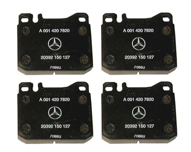 For Mercedes R107 W116 W123 240D 280 300D 450SL GENUINE Front Disc Brake Pad Set - Image 1 of 2