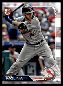 2019 Bowman #36 Yadier Molina St. Louis Cardinals - Picture 1 of 2