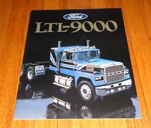 Catalogo brochure vendita semirimorchio originale Ford LTL-9000 1986 LL-9000 - Foto 1 di 2