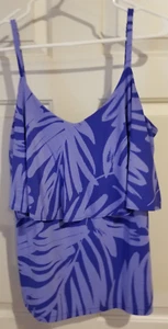 ❤❤ Tommy Bahama Bluse Träger blau bedruckt Gr. XL - Bild 1 von 8