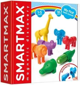 SmartMax My First Safari Animals - Juguete STEM magnético para niños pequeños (edades 1-5) - Imagen 1 de 8