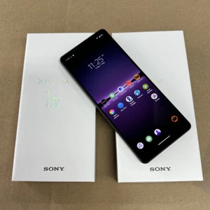 Unlocked Sony Xperia 1 IV Black Violet 256/512GB XQ-CT54 /XQ-CT72 Unopened 6.5" - Picture 1 of 19