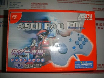 Sega Dreamcast ASCII Fighting Pad - Import Japan - USA Seller - Image 1 of 4