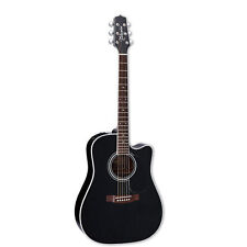 Takamine EF341SC 6 String Acoustic-Electric Guitar - Black (TAKEF341SC)