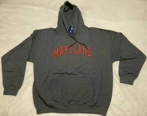 NEW!  University of Maryland Hoodie Sweatshirt Cover