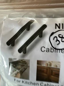cabinet handles Matte Black (38) 5 Inch - Picture 1 of 5