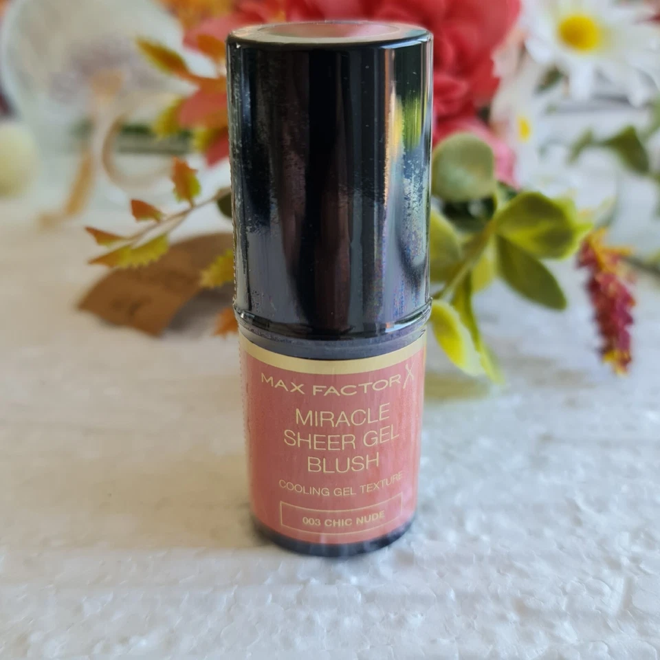 MAX FACTOR MIRACLE SHEER GEL BLUSH STIFT-BRONZER 003 CHIC NUDE  - Bild 1 von 1