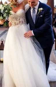 Morilee ‘Mystique’ Wedding Gown Size 8 - Picture 1 of 7